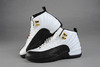 Nike Jordan 12 Taxi WhiteBlack Leather