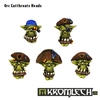 Kromlech Orc Cutthroats Heads