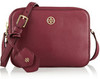 TORY BURCH Robinson textured-leather shoulder bag