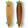 Single Kick Bamboo Longboard