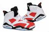 Air Jordan 6 Retro White/Red/Black Women's