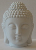 Аромалампа Голова Будды белая