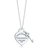 Tiffany Heart Tag with Key Pendant