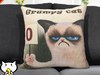 Подушка Grumpy cat