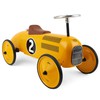 Vilac Retro Ride On Metal Car - Yellow