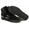 High Top Black Gold Supra Skate Shoes Skytop II Mens