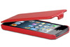 Чехол-книжка красный для iPhone 5s