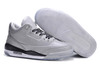 Reflective Silver/Black/White Female Retro Michael Jordan 3 III 5Lab3 Training Shoes "Reflective"