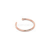 rose gold nose ring