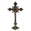 9" Cross Crucifix Bronze