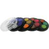 Краски 24 цвета акварельные "Koh-I-Noor" (d=22.5 мм) без кисточки в круглом пластиковом пенале.