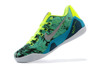 Female Low Kobe Bryant 9 EM "Easter" Training Shoe - Turbo Green/Metallic Silver/Volt and Black