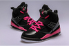 Womens Jordan Flight 45 High GS Black Vivid Pink Colorways-New Release