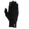 Черные перчатки для сенсорного экрана