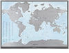 Карта мира со стираемым слоем «Здесь был я»