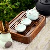 Wenge Wood Small Portable Tea Table * 27cm x 19cm - Yunnan Sourcing Pu-erh Tea Shop