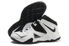 Nike LeBron Zoom Soldier 7 White Black Metallic Silver Basketball Shoes