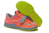 NBA Nike Kevin Durant Zoom 7 VII "35000 Degrees" Kids Sneakers - Colorway: Bright Mango/Space Blue with Light Magnet Grey