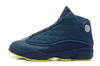 Michael Jordan Retro 13 Basketball Shoes Squadron Blue/Electric Yellow-Black