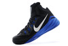 Brand Nike New Hyperdunk 2014 Black/Blue/White Athletic Sneakers