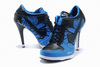 low heels women nike dunk sb shoes black blue