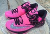 Pink with Black Nike KD VII (7) Fireworks Mens Sports Footwear