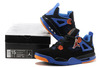 Retro 4 Big Size Jordan Shoes with Black and Blue Orange - Size 1415