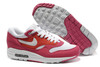 Mens Legacy Red/White/Khaki Gum Dark Air Max 1 Shoes (Detailed Look)