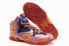 Mens Lebron 11 "Extraterrestrial" Laser Purple/Strata Grey-Total Crimson Nike James Shoes