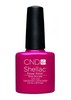 лак Shellac CND #90622 Rose Brocade Темно-малиновый эмалевый