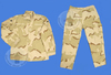 Three Color Desert BDU Set, Shooter Combat Gear