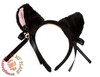 Nekomimi Headband Black