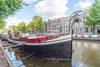 Пожить на лодке в Амстердаме