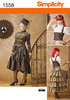 Simplicity Creative Group - Misses' Steampunk Costume