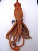 Sea Creature Giant Squid Realistic Plush Doll (Brown / 76 cm)