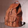 Mochila de cuero