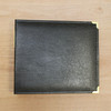 Black & Gold 12x12 Faux Leather Album