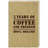 Пятибук "5 Years of Coffee and Freedom"