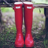 hunter boots.