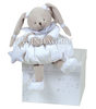 DouDou Игрушка мягкая с карманом для хранения пижамы "Mon lapin Celeste", 42 см