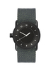 TID Watches No.1 Ø33mm Black / Pine Twain Wristband