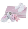 Набор подарочный для малыша "Mon premier" (носочки и башмачки) розовый мишка