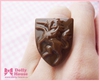 Кольцо "Chocolate Unicorn"