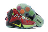 Red Volt Black Colorway Men Size Nike Brand Air Max LeBron 12 XII Athletic Shoes