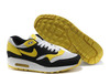 Nike Air Max 1 White Varsity Maize Black Running Shoes Mens