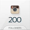 200 подписчиков в Instagram