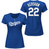 Dodgers Women's Clayton Kershaw Name & Number T-Shirt