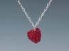 Glass Raspberry Necklace