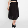 american apparel: mid length wrap skirt