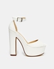 Truffle Collection | Truffle Collection Priya Platform Ankle Strap Heeled Sandals at ASOS